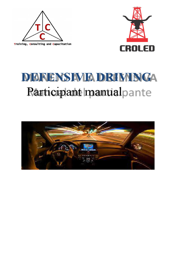 Defensive Driving Training Manual | PDF | Driving | Seat Belt