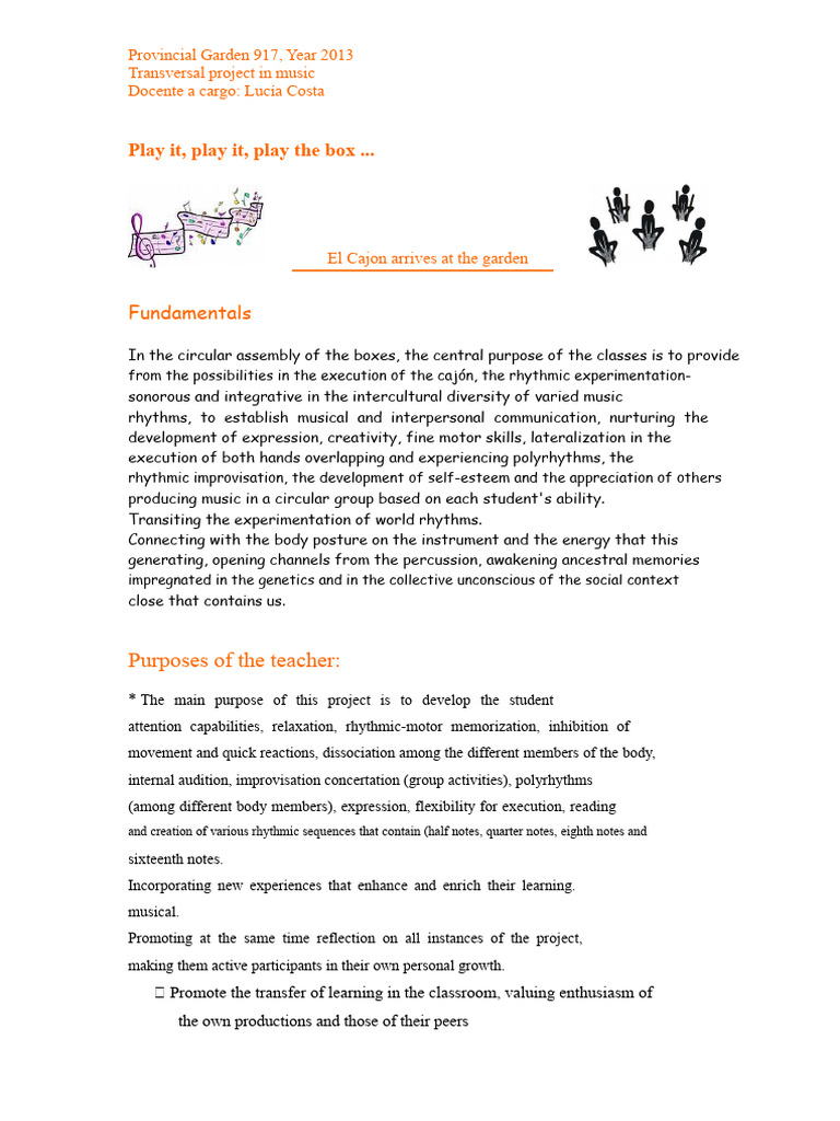 Project Drawer in Early Childhood | PDF