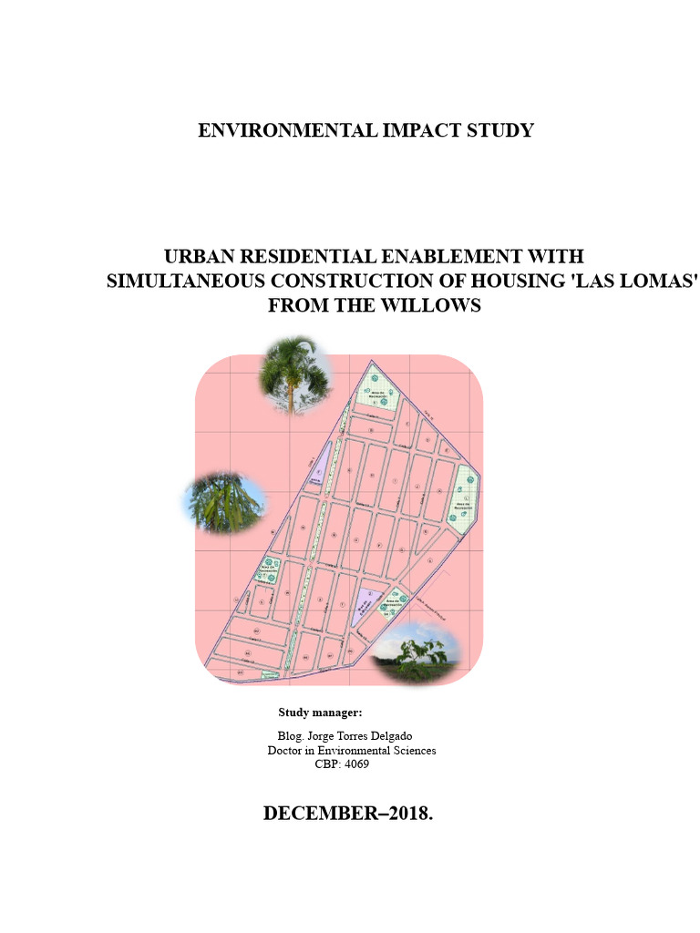 Environmental Impact Study: Las Lomas | PDF | Occupational Safety And ...