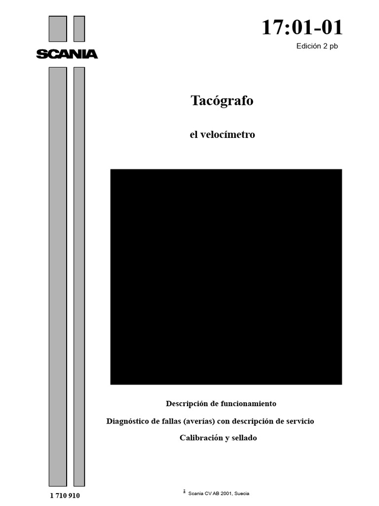 TACÓGRAFO 1318 Mantenimiento PDF | PDF | Calibración | Red eléctrica