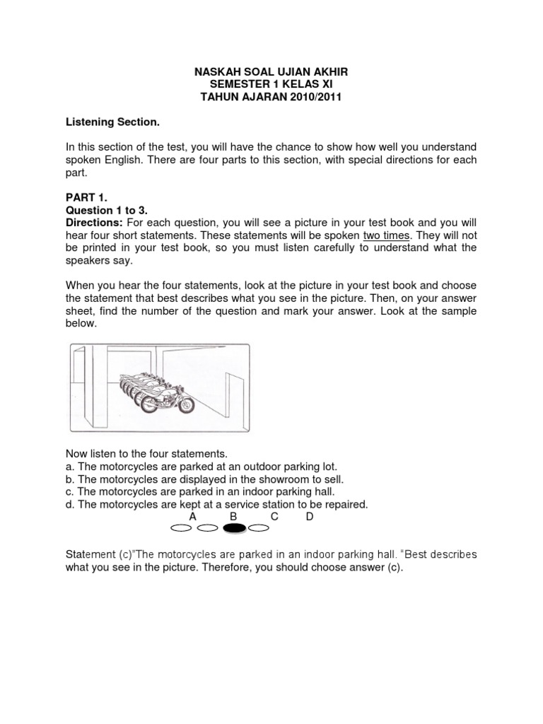 Soal Bahasa Inggris Xi Smk Nature