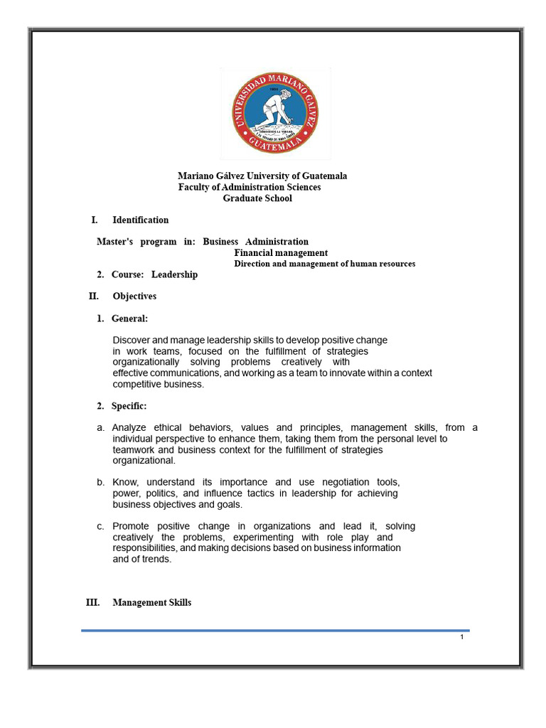 Leadership Program | PDF | Leadership | Methodology
