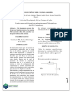 Diseño Electrónico de Controlador Pid