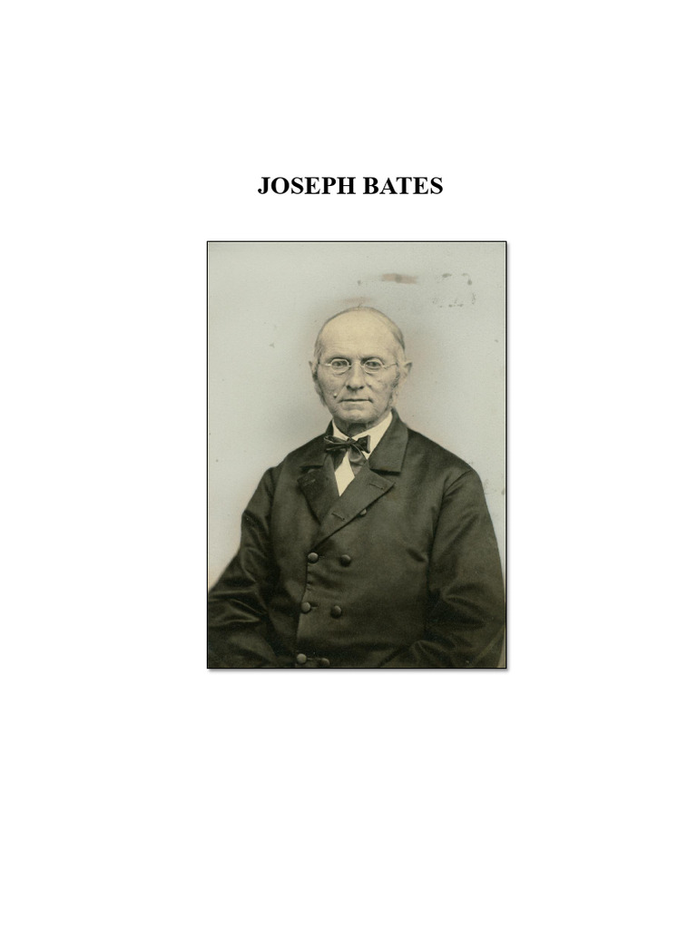 Biografia de Joseph Bates: Co-fundador Adventista | PDF | Igreja ...