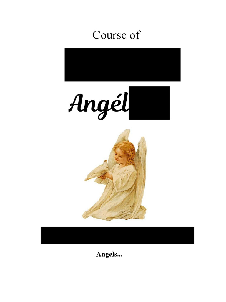 Angel Healing Course Overview | PDF | Prayer | Angel