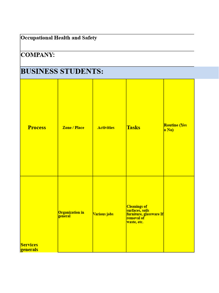 Occupational Health Risk Assessment Guide | PDF | Risk | Occupational ...