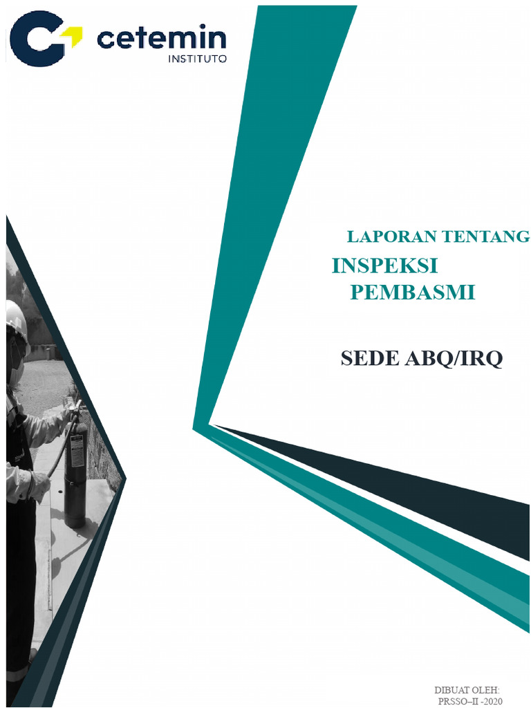 Inspeksi Pemadam Kebakaran CETEMIN 2020 | PDF