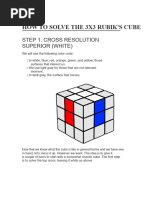 Mastering the 4x4 Rubik's Cube Yau Method | PDF | Recreational ...