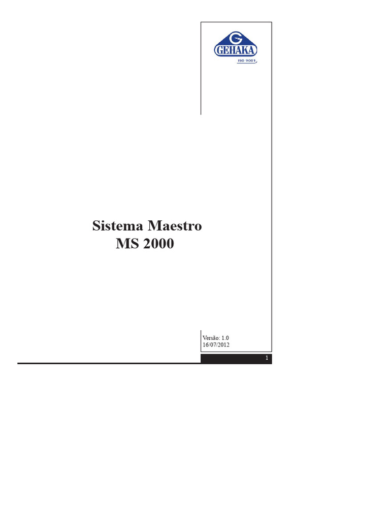 Sistema de Purificación de Agua MS 2000 | PDF | Filtración | Agua