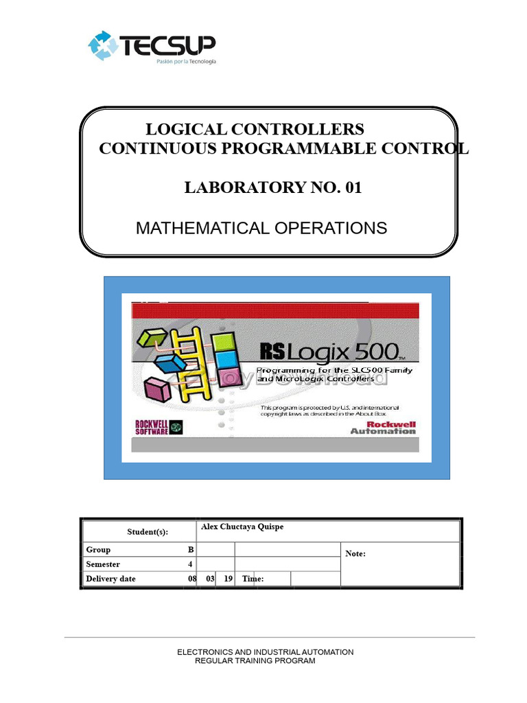 Lab 1 Arithmetic Operations 2019_1 - chuctaya.docx | PDF | Mathematics ...