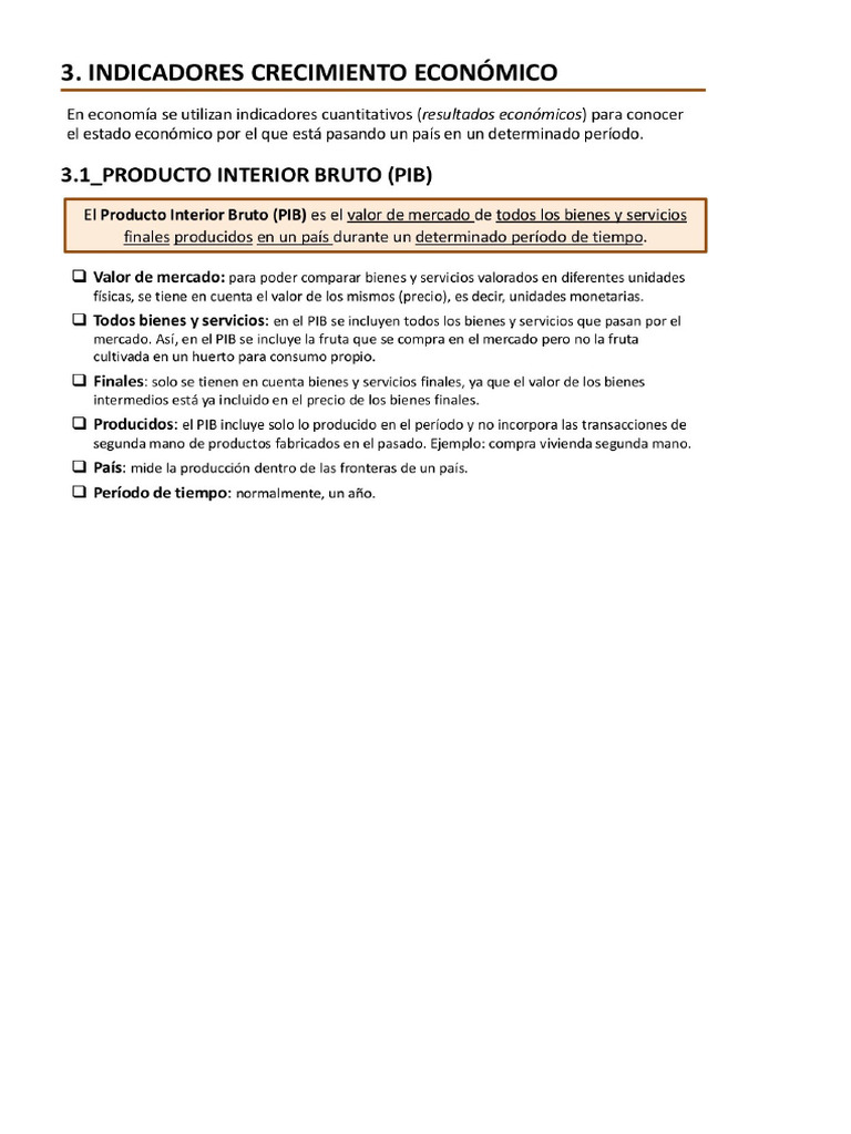 Formules de calcul du PIB et PNB | PDF | Monopole | Produit intérieur brut