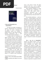 Texto.savater.O Valor de Educar