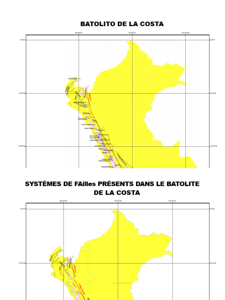 Composition et Âge du Batolite de la Costa | PDF | Granit | Processus ...