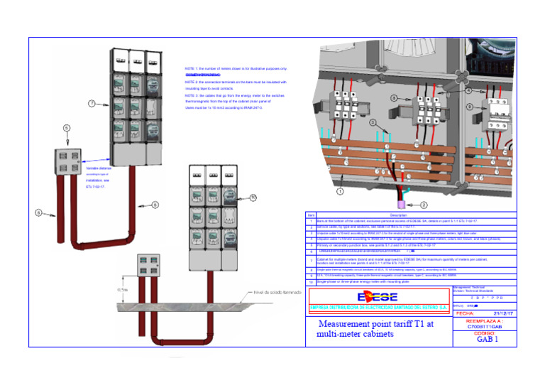 Energy Meter Installation Guidelines | PDF | Electromagnetism | Power ...