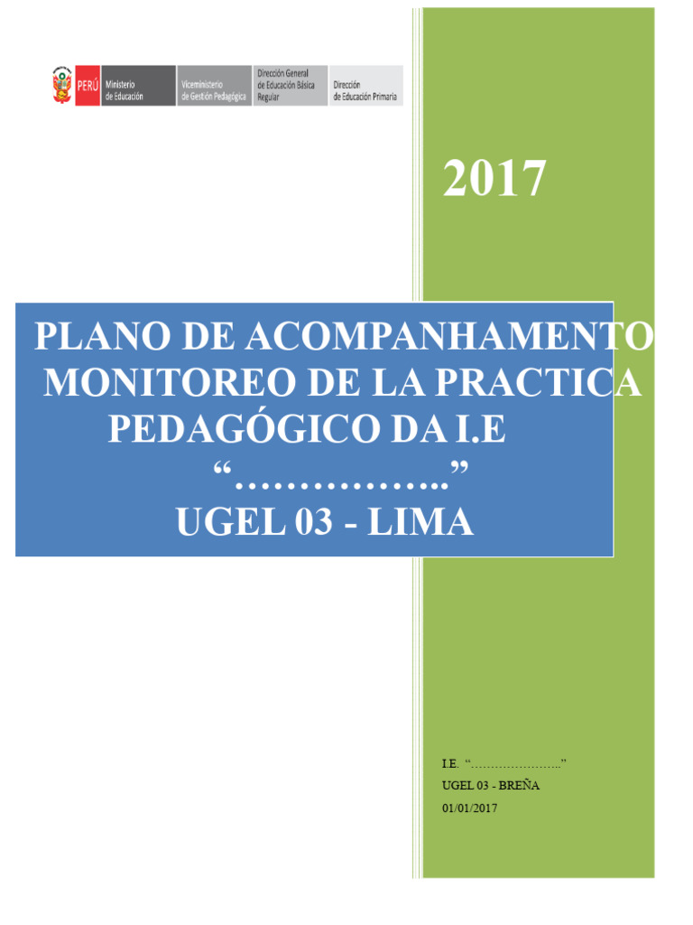 Modelo Do Plano de Acompanhamento e Monitoramento Modelo | PDF ...