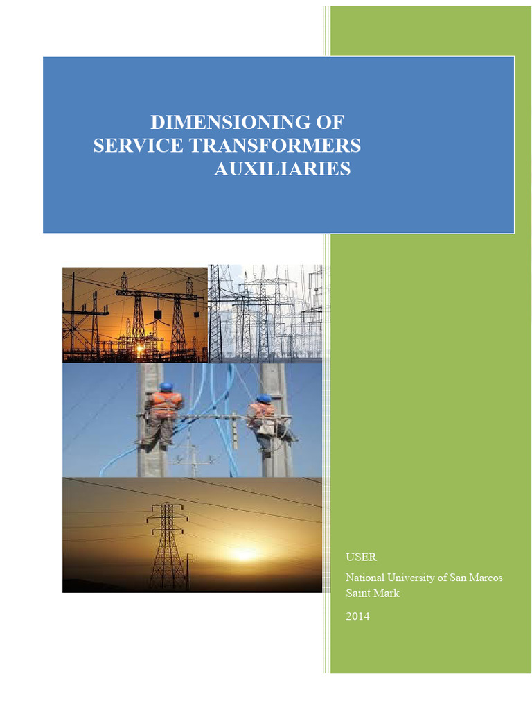 Transformer Sizing SSAA | PDF | Transformer | Power Station