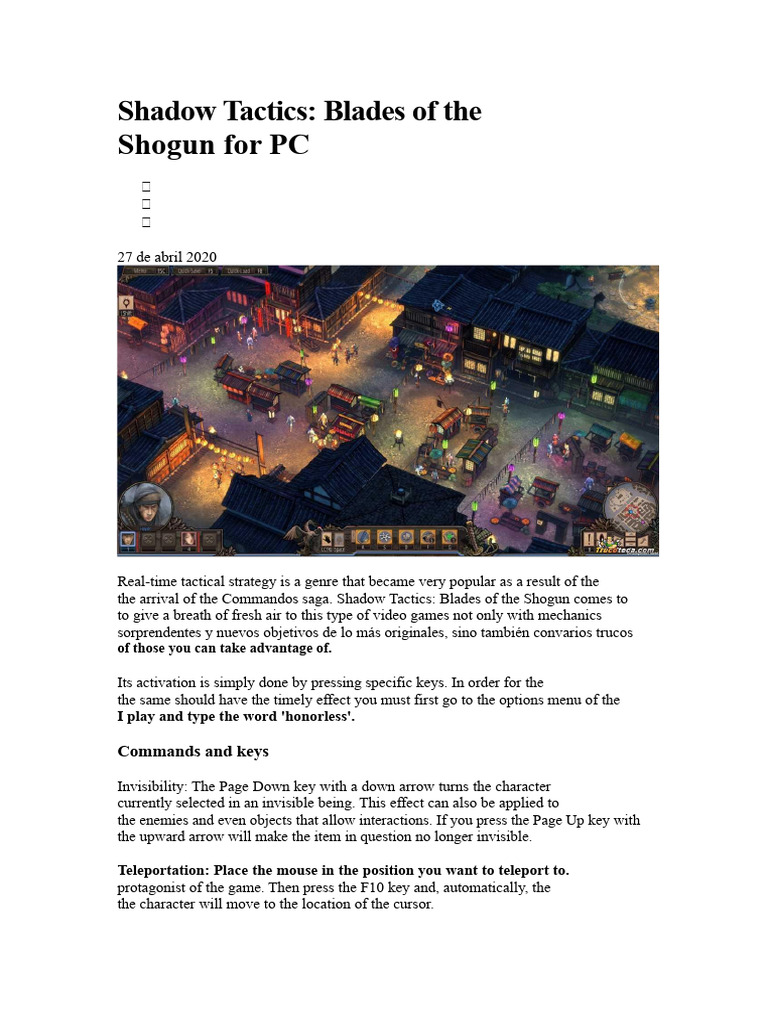 Shadow Tricks | PDF