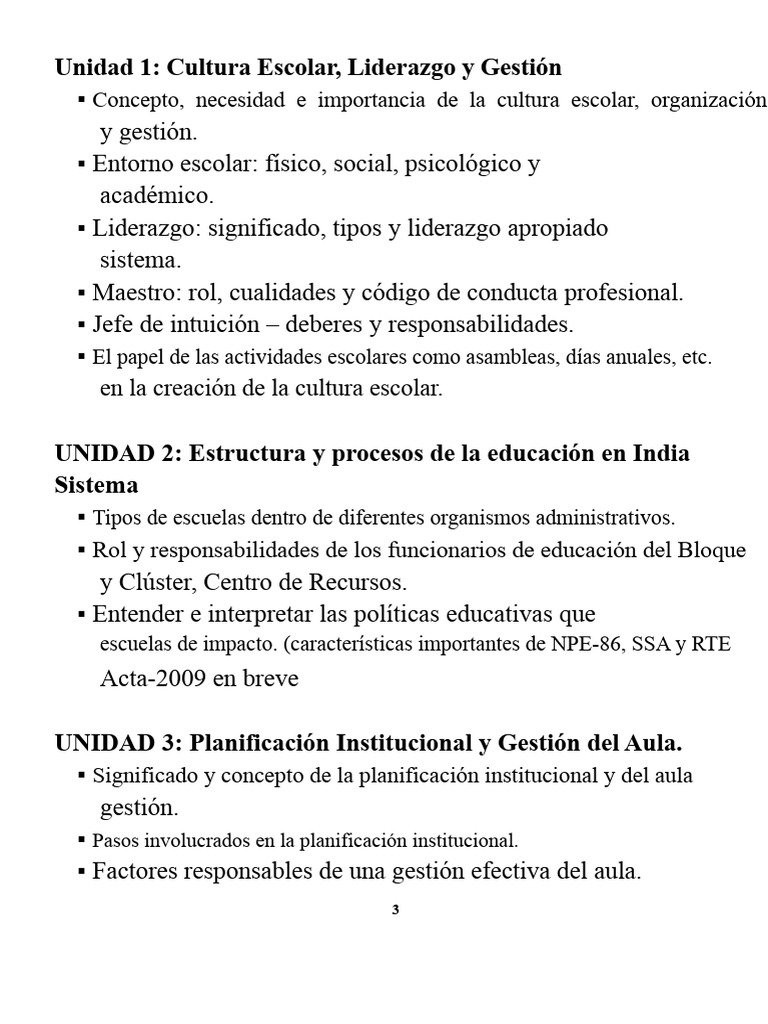 Cultura Escolar y Gestión Educativa | PDF | Plan de estudios | Liderazgo