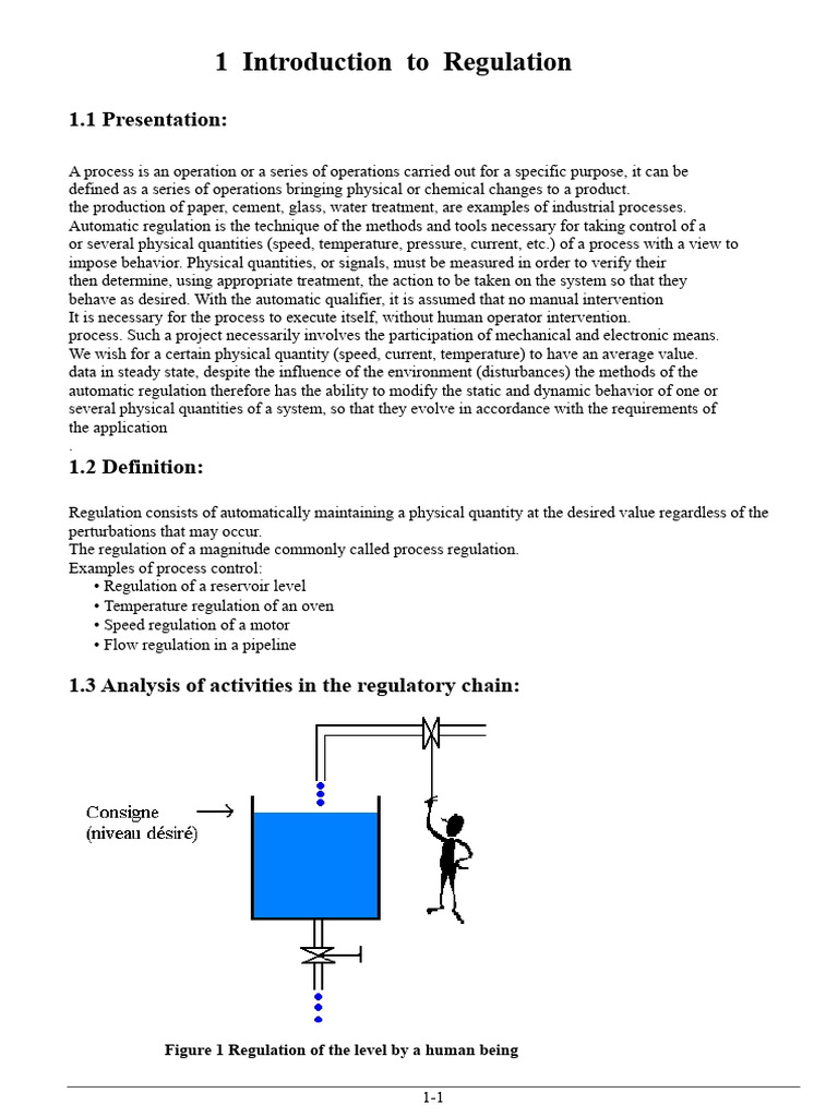 Understanding Automatic Regulation Systems | PDF | Temperature | Feedback