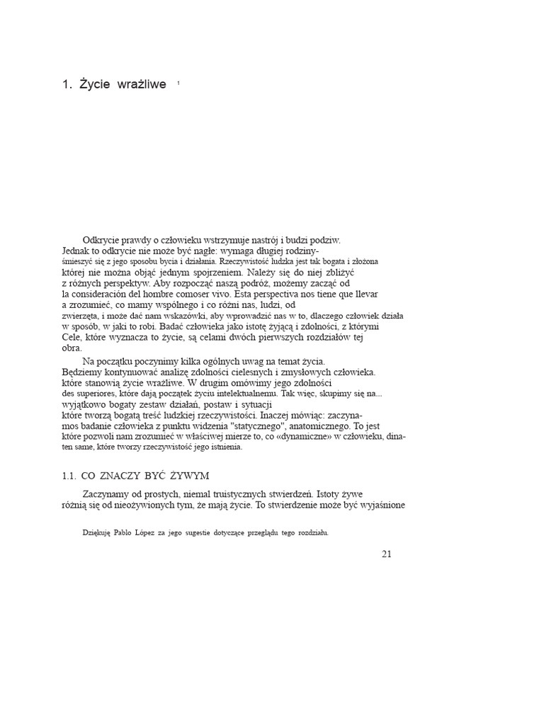 Yepes Stork, Ricardo, Podstawy Antropologii. | PDF