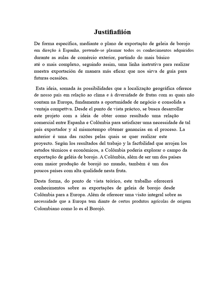 Justificação.docx | PDF