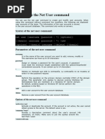 DSAdd User and Group Management Guide | PDF | Password | Computing