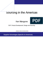 Sourcing in The Americas - Forum Apparel Sourcing Show 2012