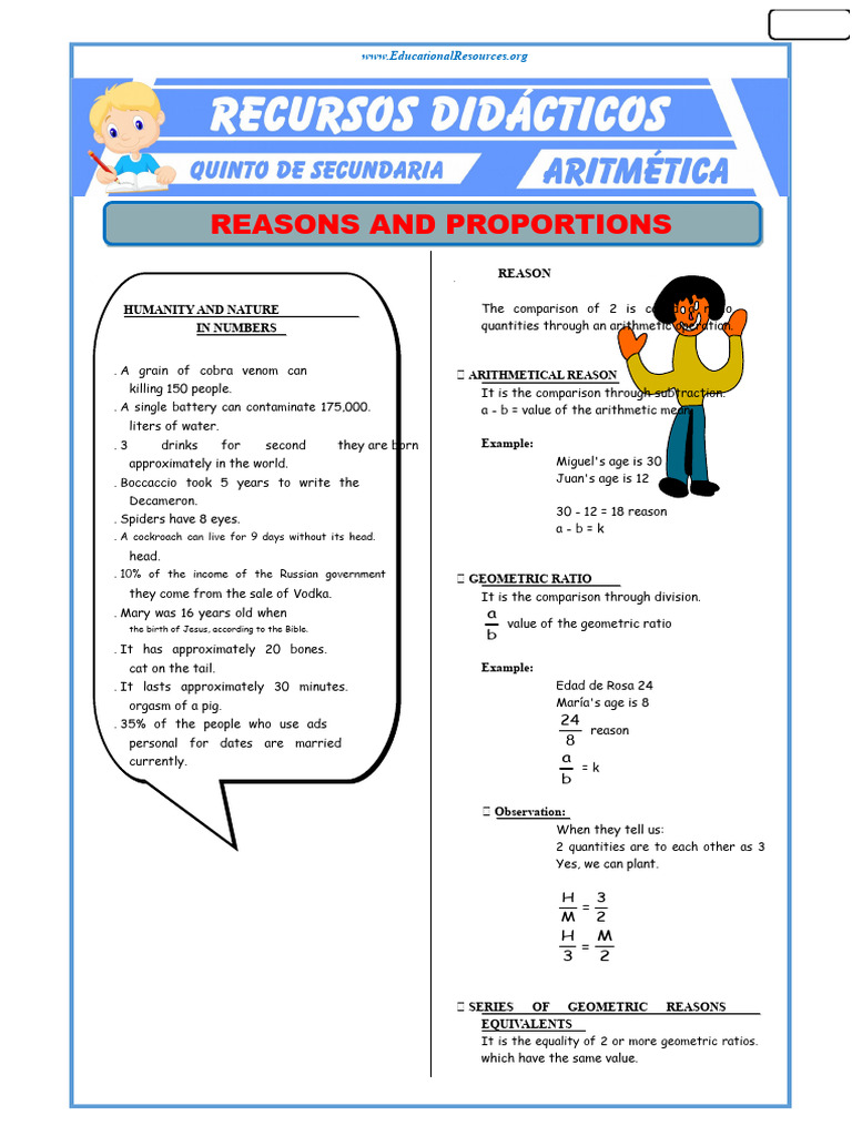 Understanding Ratios and Proportions | PDF | Ratio | Arithmetic