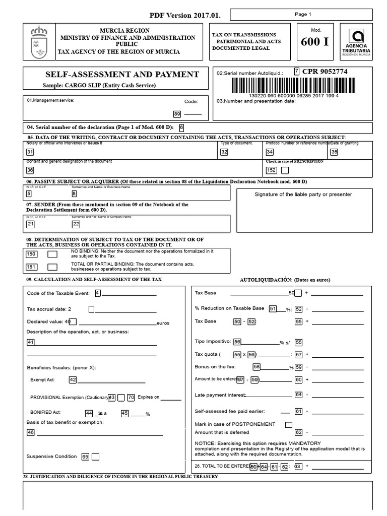 Murcia Tax on Transmissions Guide | PDF | Taxes | Capital Gains Tax