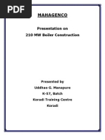 210 MW Boiler Construction 1