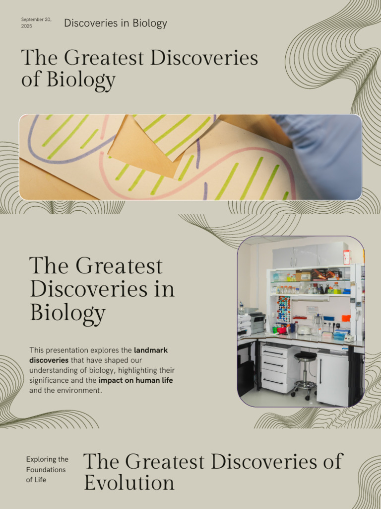 Presentation - The Greatest Discoveries of Biology - 20250920 - 220030 ...