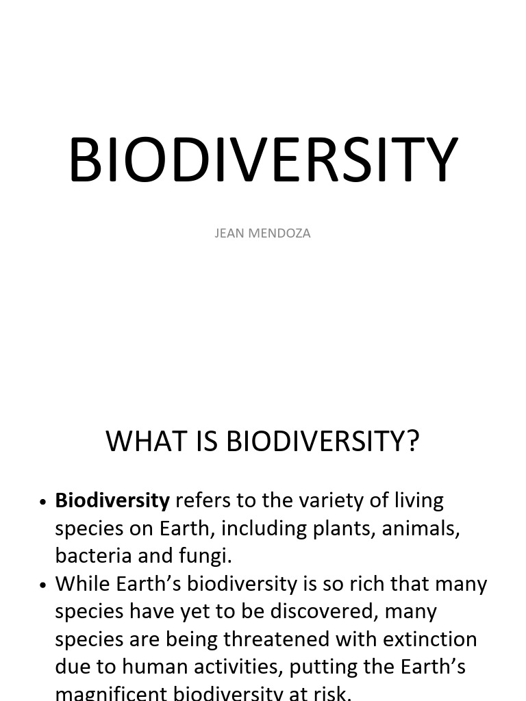 Understanding Biodiversity and GMOs | PDF | Genetically Modified ...
