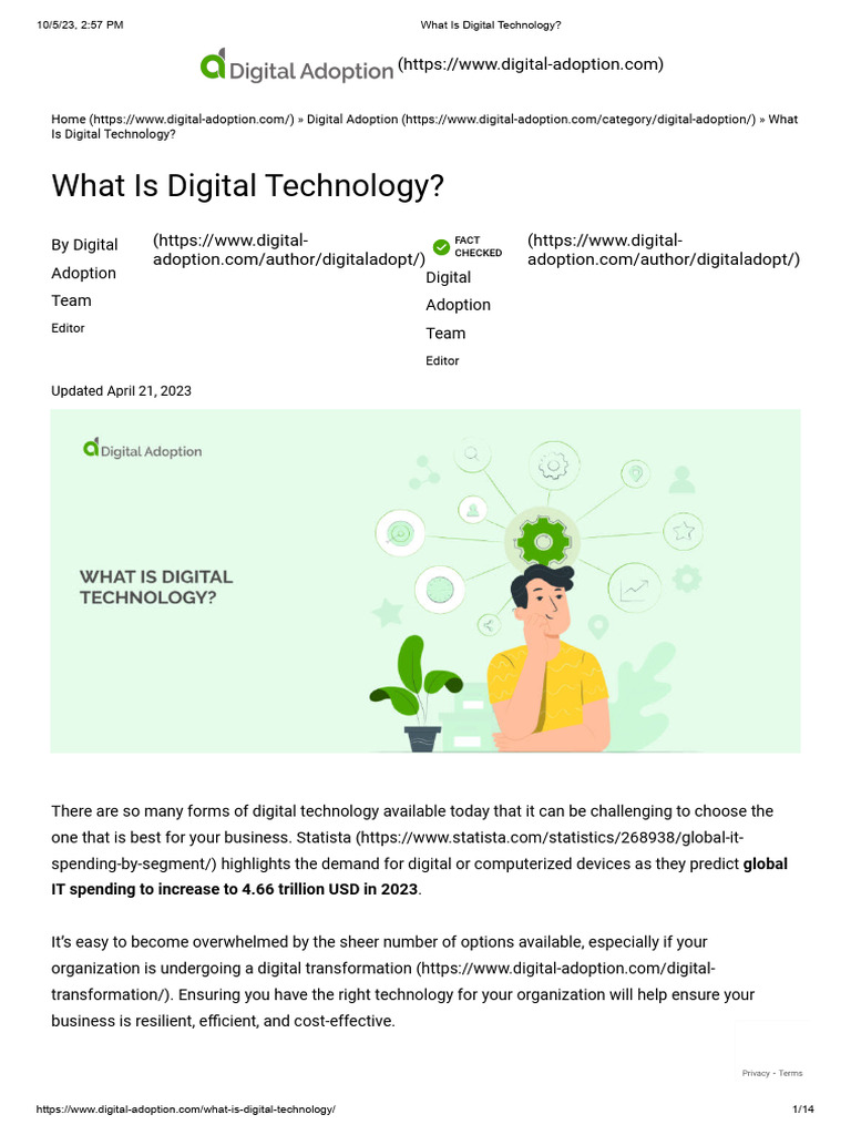 Understanding Digital Technology Basics | PDF | Artificial Intelligence ...