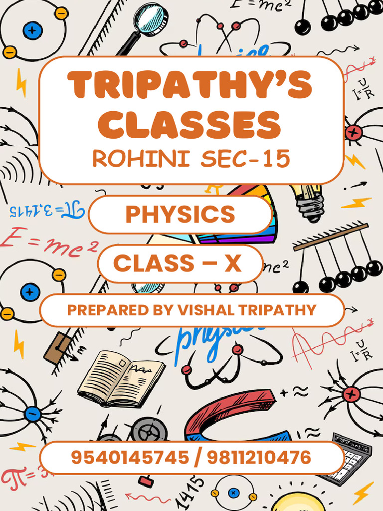 Physics Class X | PDF | Reflection (Physics) | Sphere