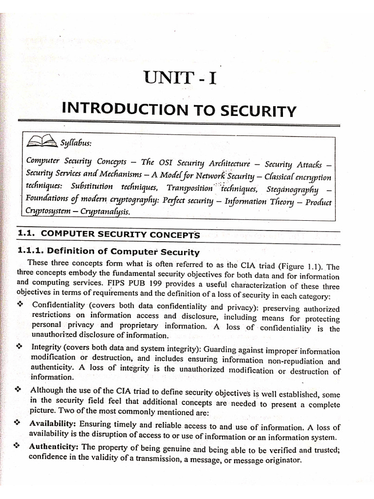 CCS Unit 1 | PDF