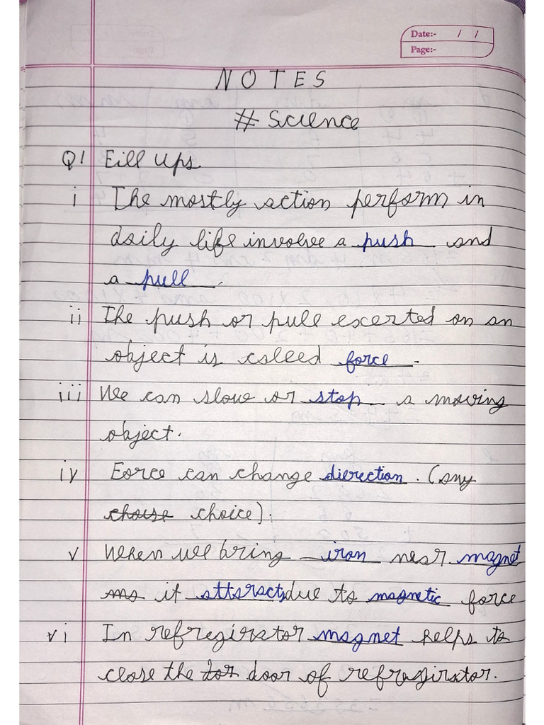 Science Notes | PDF
