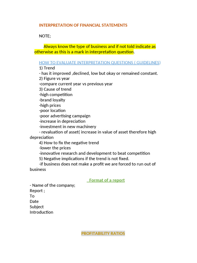 Financial Statement Analysis Guide | PDF | Equity (Finance) | Credit