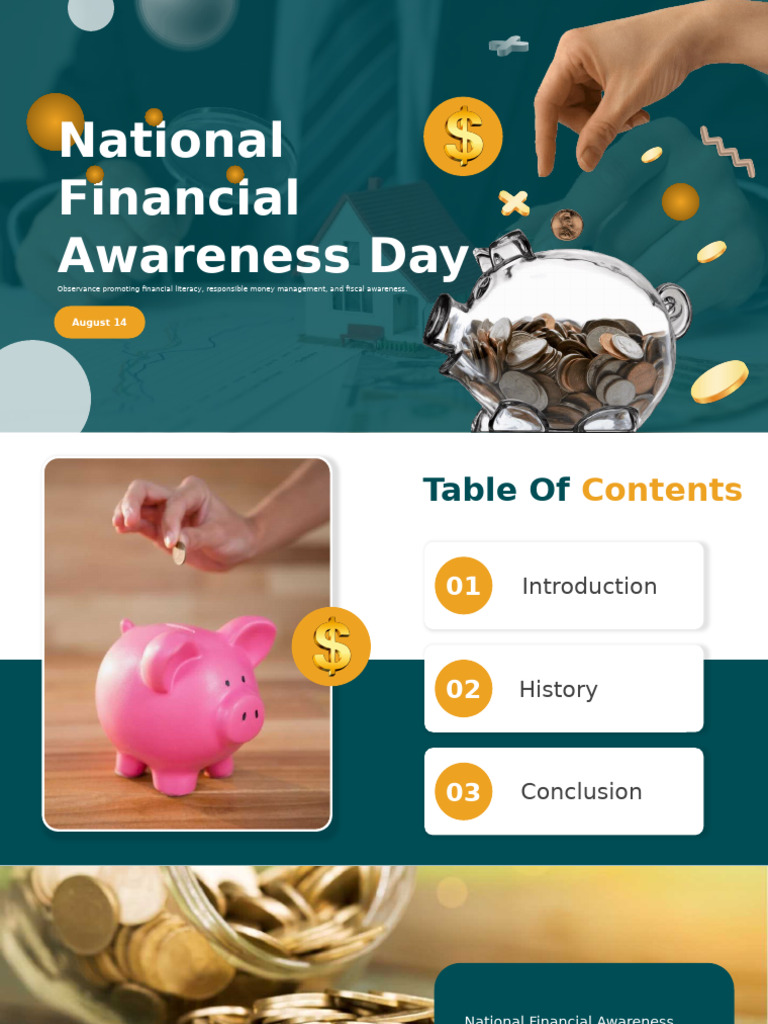 SlideEgg - 500176-National Financial Awareness Day | PDF | Expense ...