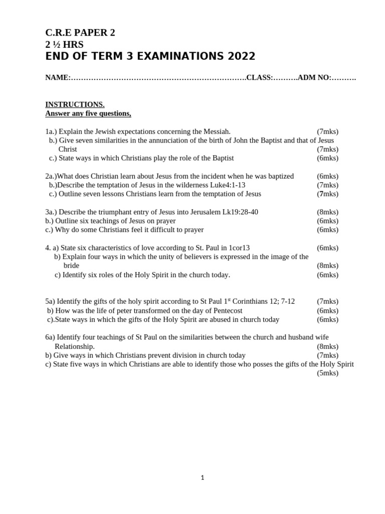 Cre PP2 QN 2 | PDF