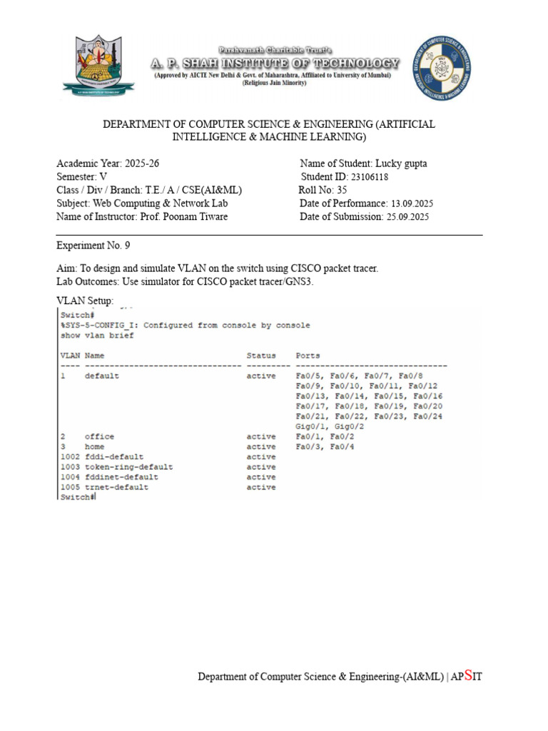 WCN Exp9 35 | PDF