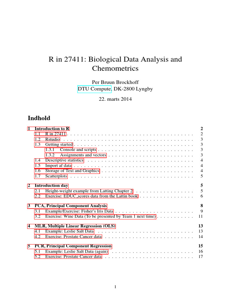 R for Biological Data Analysis | PDF | Comma Separated Values ...