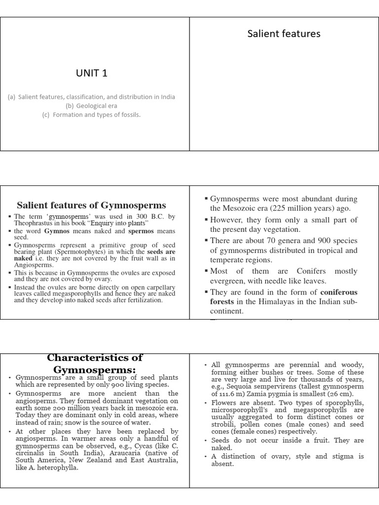 Bom 303 Notes by Mam | PDF | Fossil | Geologic Time Scale