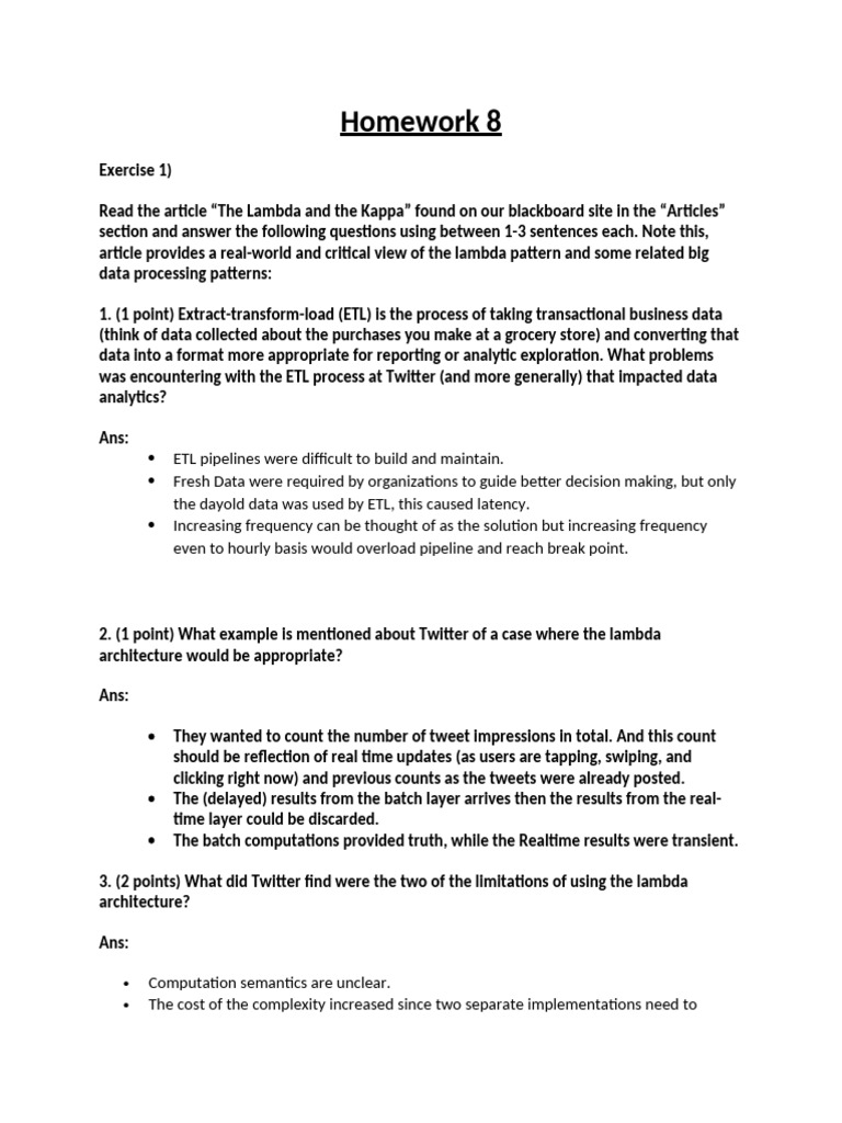 Understanding Lambda and Kappa Architectures | PDF | Data Management ...