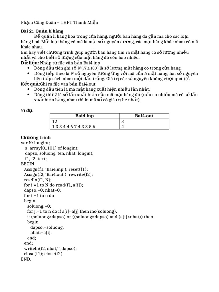 Tinhoc Cau2 0012 | PDF