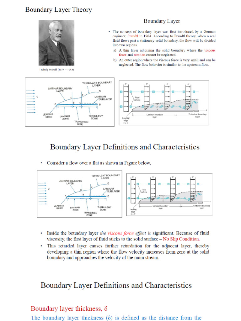 Boundary Layer Ntheory | PDF