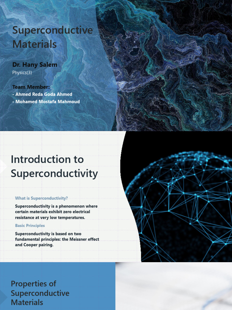 Superconductive Materials Overview | PDF | Superconductivity | Phases ...