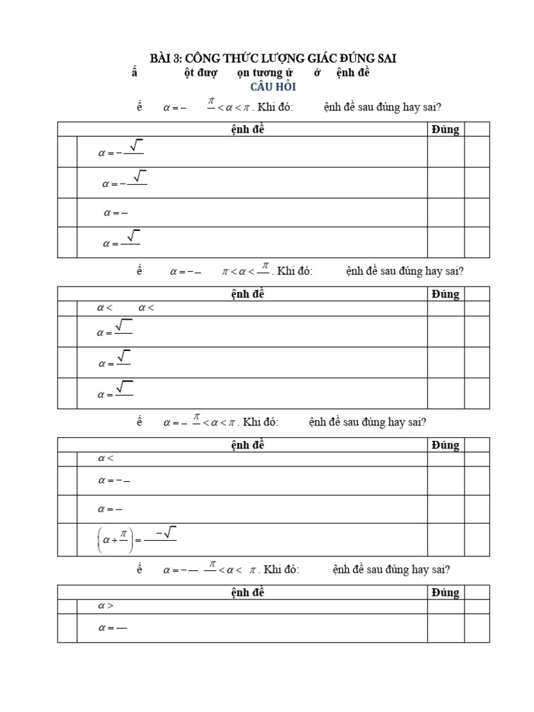 Bài 3. Công TH C Lư NG Giac | PDF