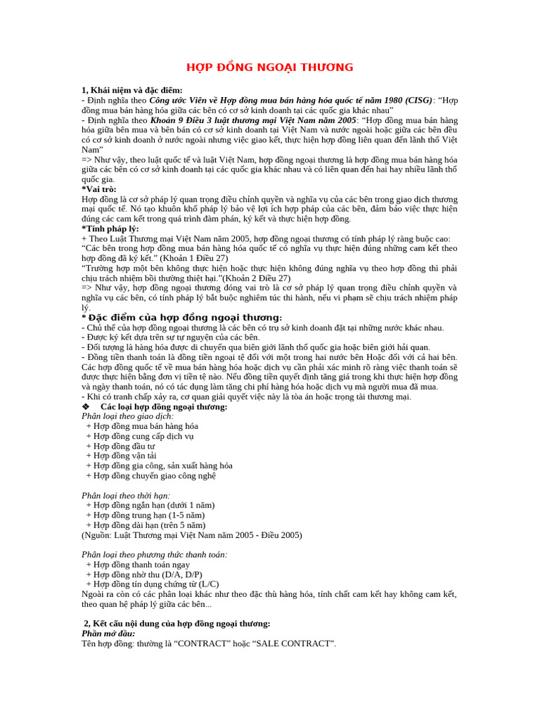 H P Đ NG NGO I THƯƠNG Hanh | PDF