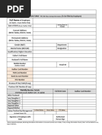 PF and ESI Data Submission Guide | PDF | Government Of India