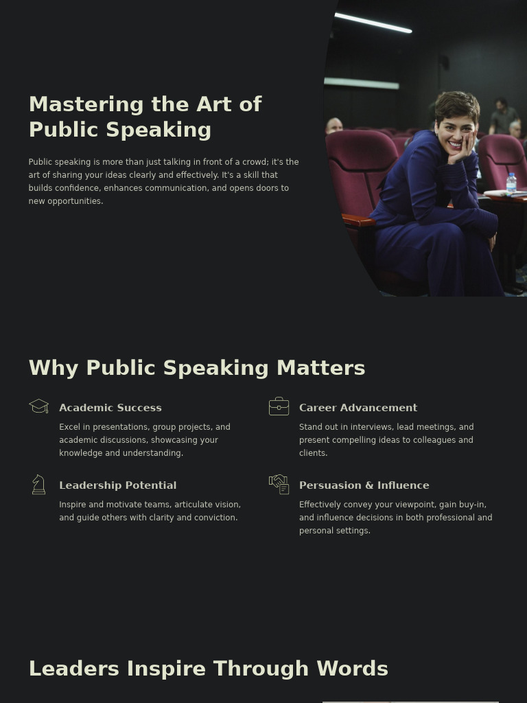 Master Public Speaking Skills Today | PDF | Public Speaking | Social ...